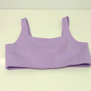 Girlfriend collective lavender Tommy bra